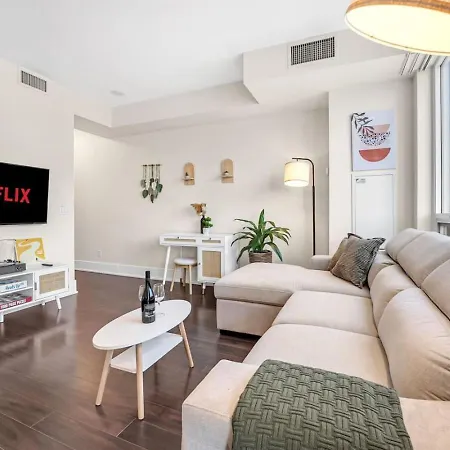 Villa Boho 2Bdrm Sleeps 6 Near Rogers Mtcc Union Cn Tower